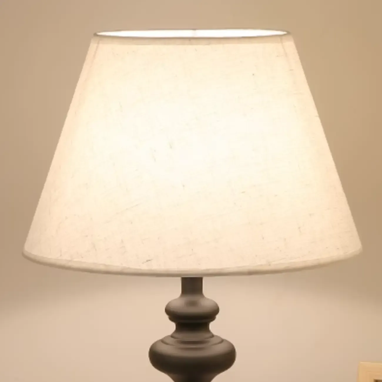 Classic Metal Table Lamp Plug In Electric for Bedroom Image - 12