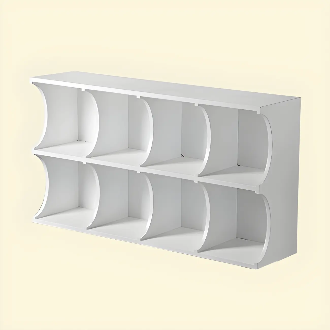 Elegant Wooden Display Cabinet with Open Storage for Kitchen Image - 19 | homeyfad