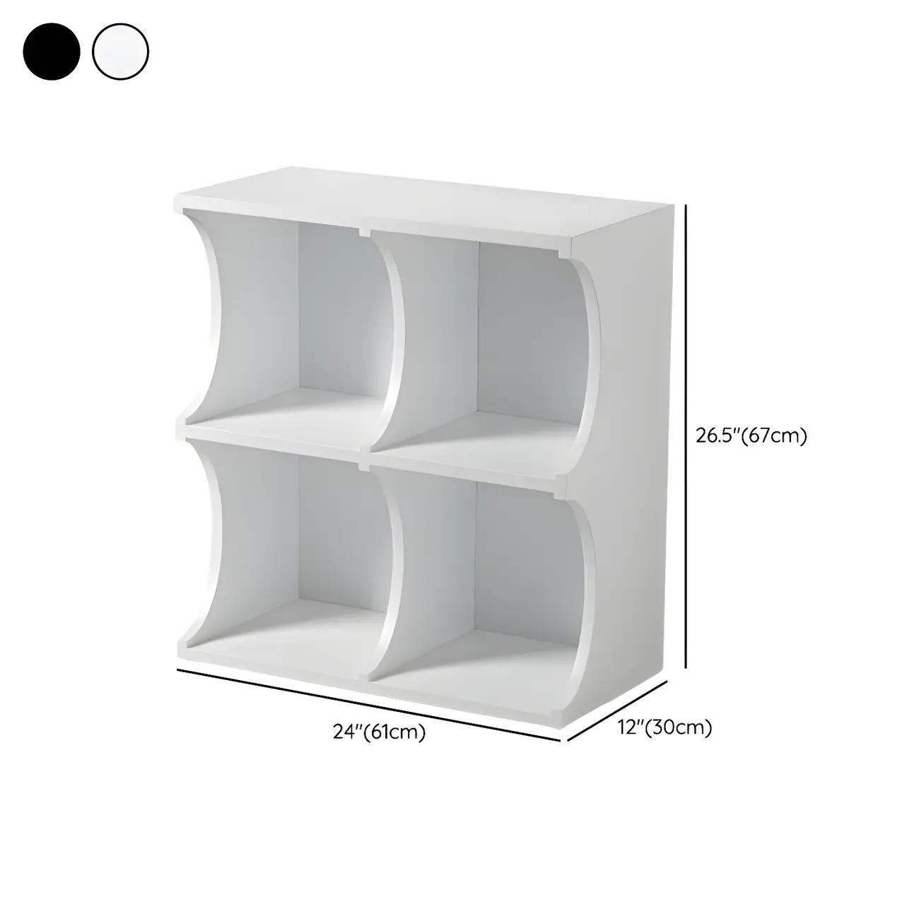 Elegant Wooden Display Cabinet with Open Storage for Kitchen #size | homeyfad