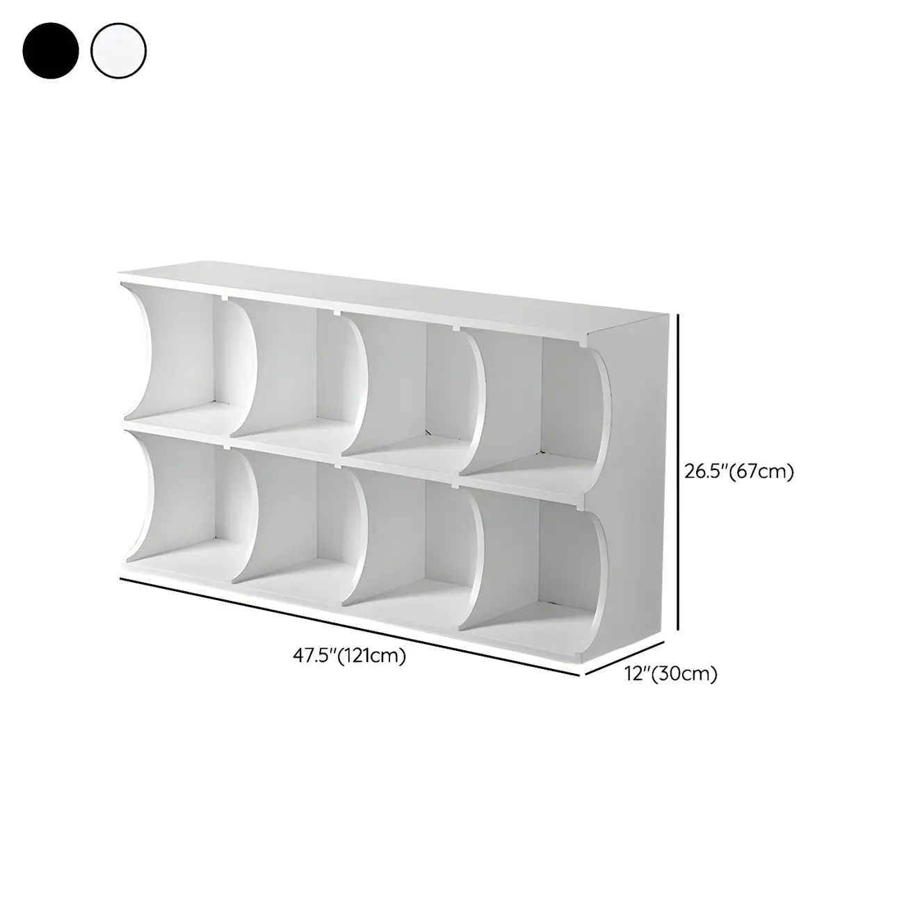 Elegant Wooden Display Cabinet with Open Storage for Kitchen Image - 30 | homeyfad