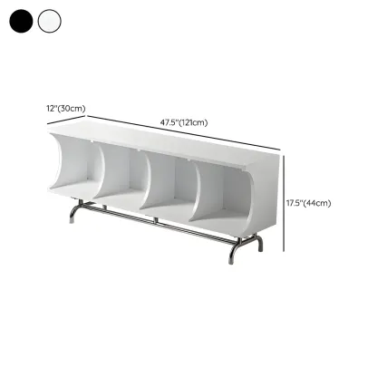 Elegant Wooden Display Cabinet with Open Storage for Kitchen Image - 32