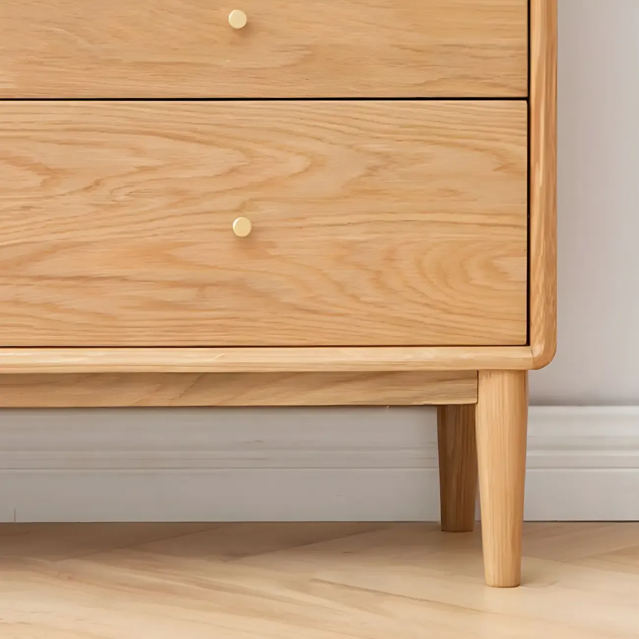 Durable Wooden Display Cabinet with Glass Sliding Doors Image - 12