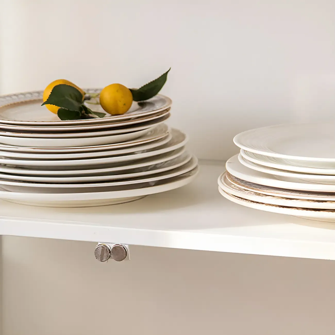 Elegant Metal Glass Display Cabinet for Dining Room Image - 14