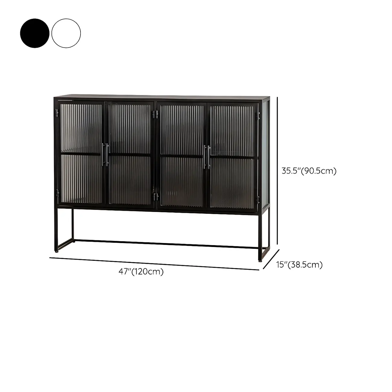 Elegant Metal Glass Display Cabinet for Dining Room #size | homeyfad