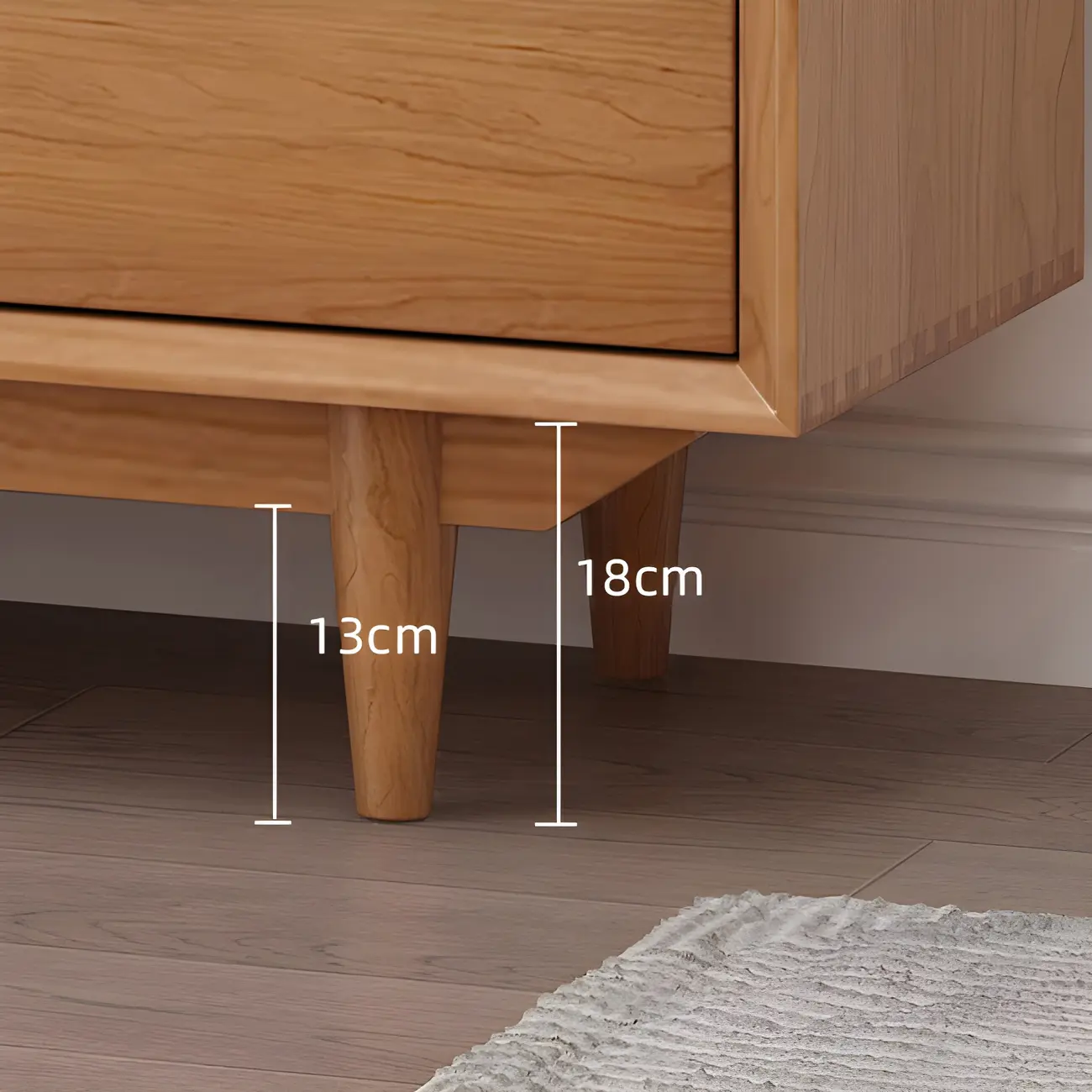 Durable Wooden Display Cabinet with Glass Doors for Dining Room Image - 13 | homeyfad