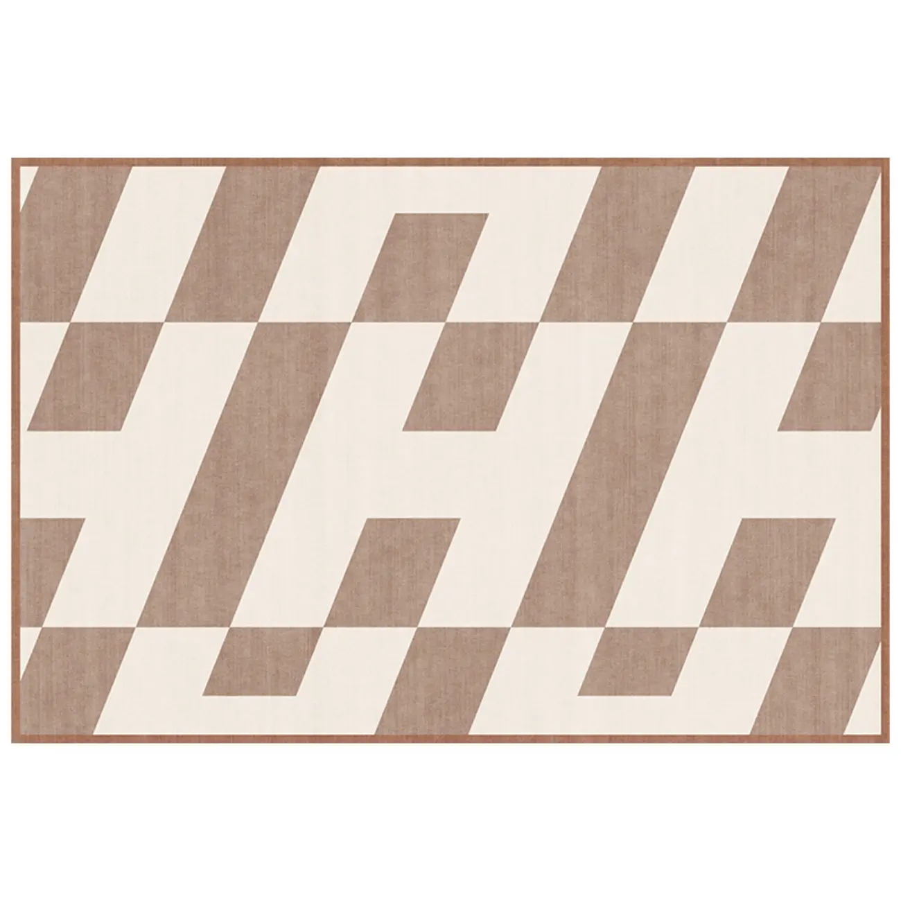 Elegant Modern Loop Velvet Area Rug for Living Room Image - 2 | homeyfad