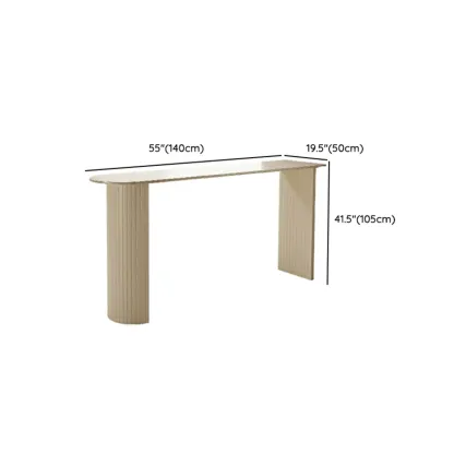 Modern White Free Form Bar Table Set with Cushioned Chair Image - 15