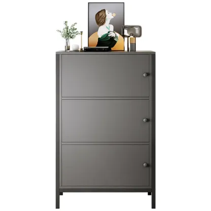 Black Accent Cabinet for Living Room with Modern Style  Image - 5