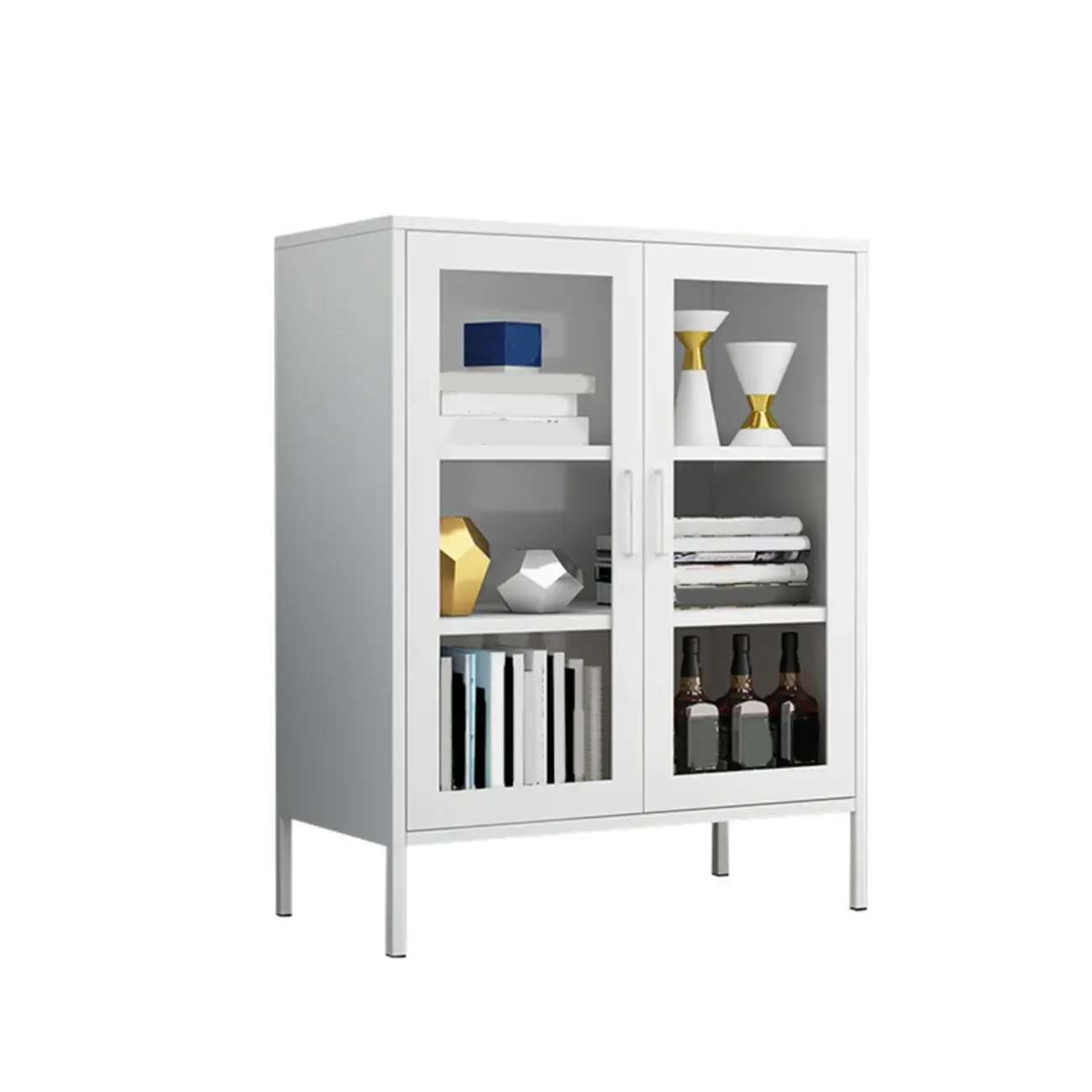 Modern Freestanding Storage Cabinet Suitable for Living Room   Image - 9