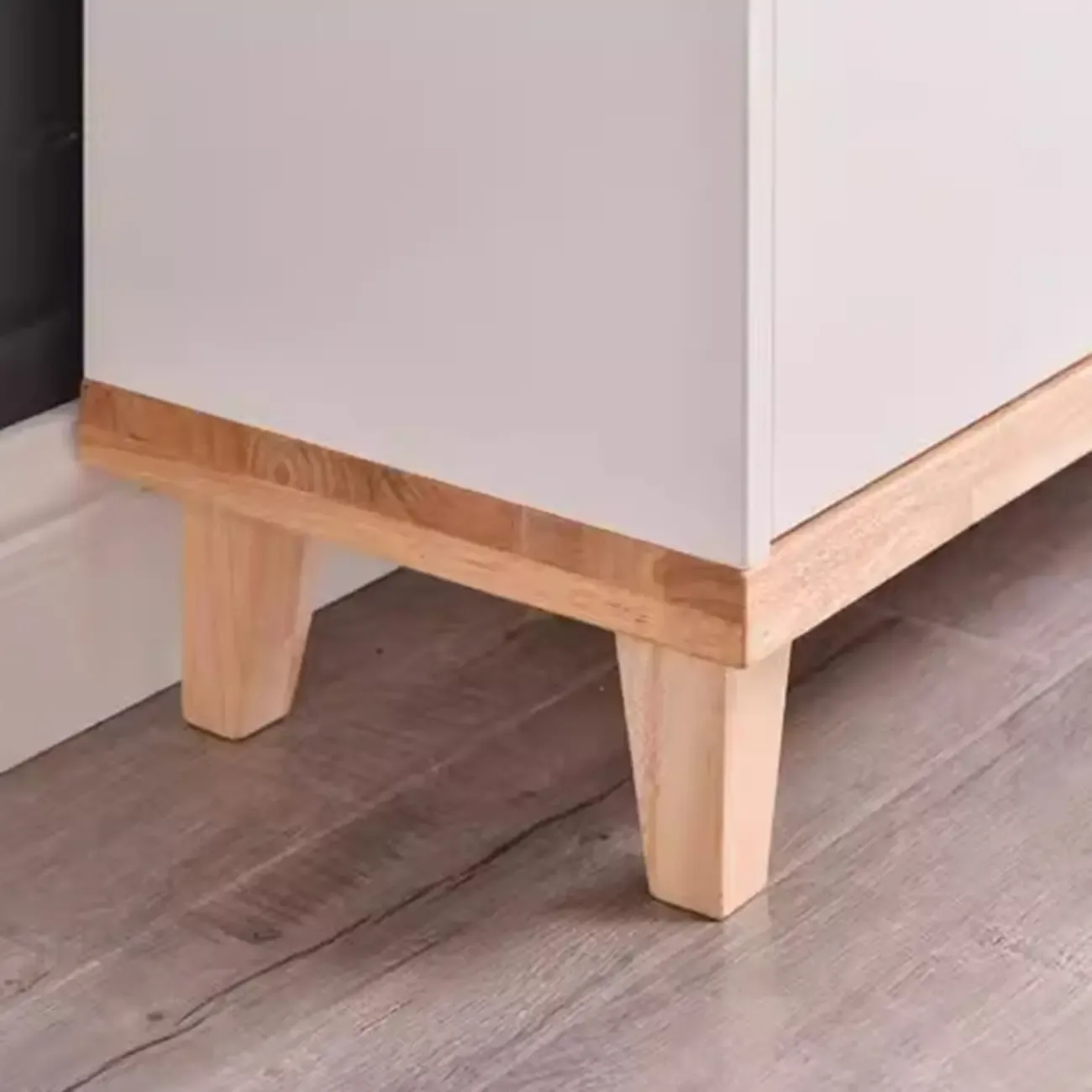 4/6/8/10 Door Solid Wood Storage Cabinet for Utility Rooms Image - 10