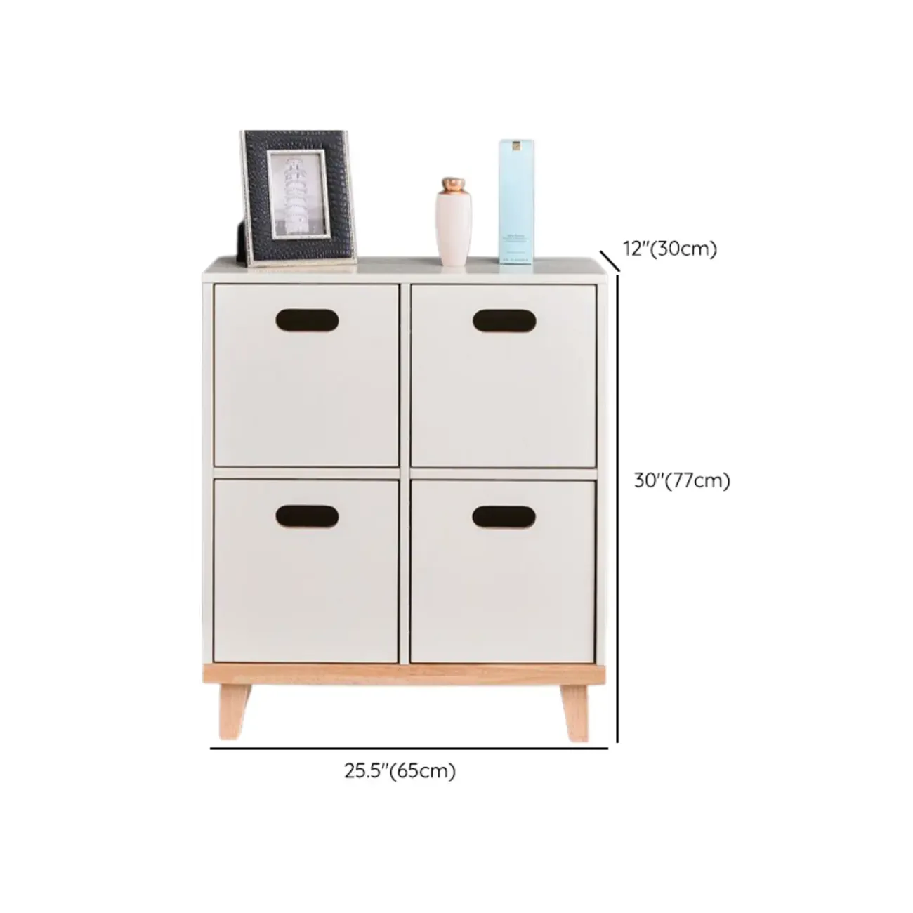 4/6/8/10 Door Solid Wood Storage Cabinet for Utility Rooms Image - 18