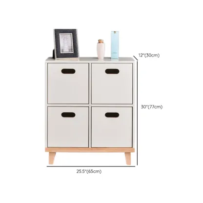 4/6/8/10 Door Solid Wood Storage Cabinet for Utility Rooms Image - 18