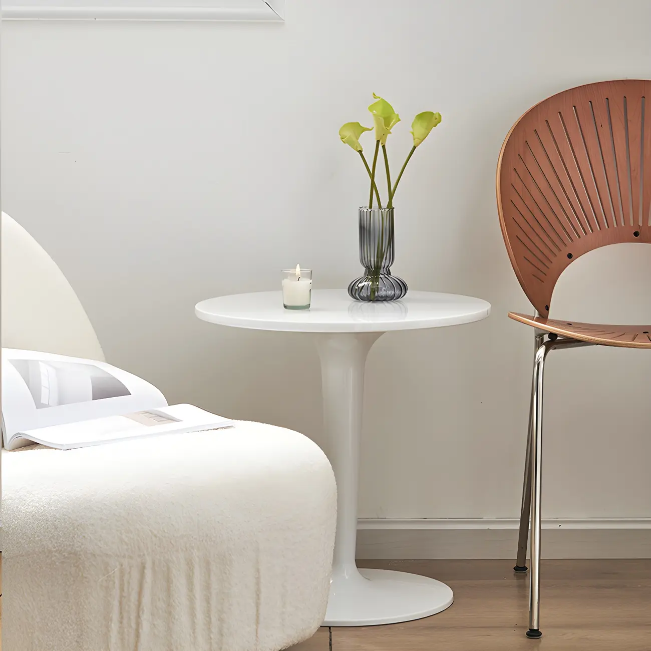 Minimalist Acrylic Side Table