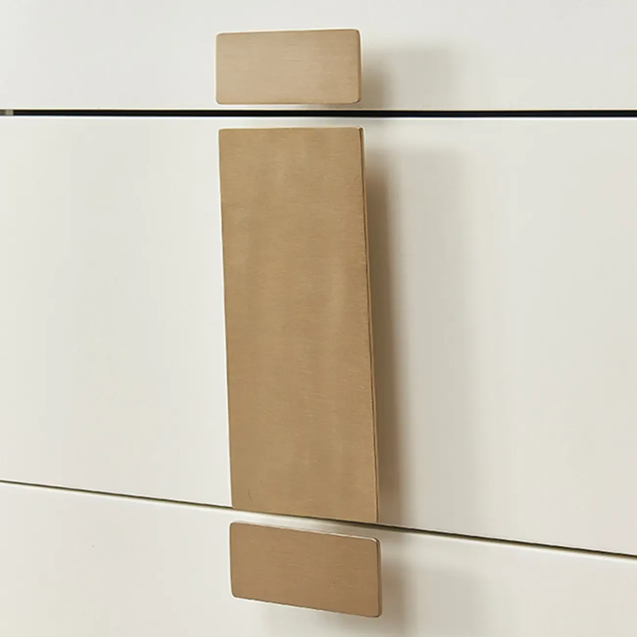 Modern Wooden Accent Cabinet for Living Room, Free Standing Image - 12