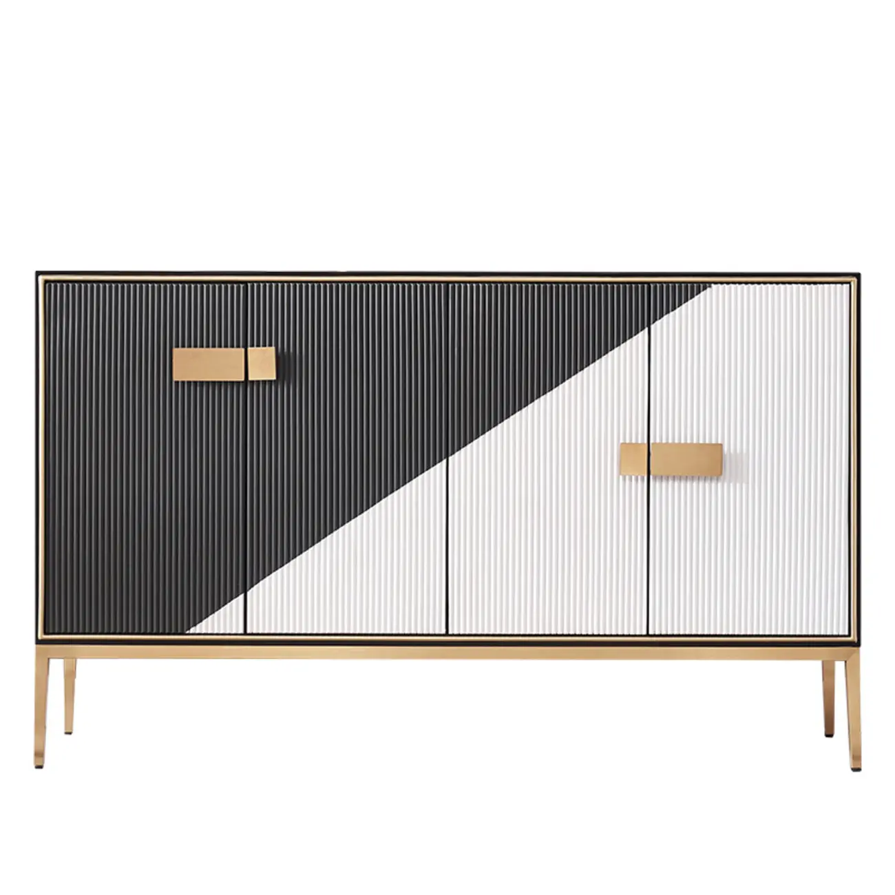 Modern Wooden Accent Cabinet for Living Room, Free Standing Image - 16 | homeyfad