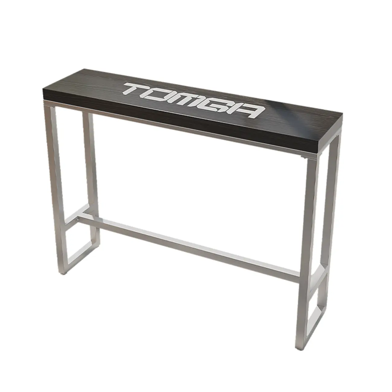 Steampunk Midnight Black Bar Table Set with Backless Stools Image - 10 | homeyfad