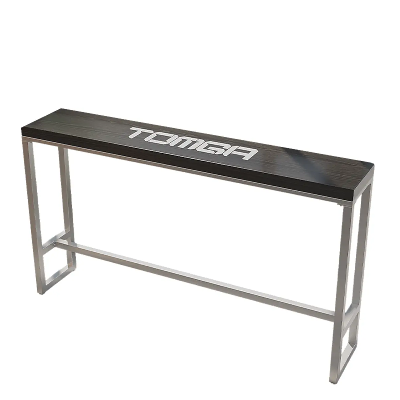 Steampunk Midnight Black Bar Table Set with Backless Stools Image - 12 | homeyfad