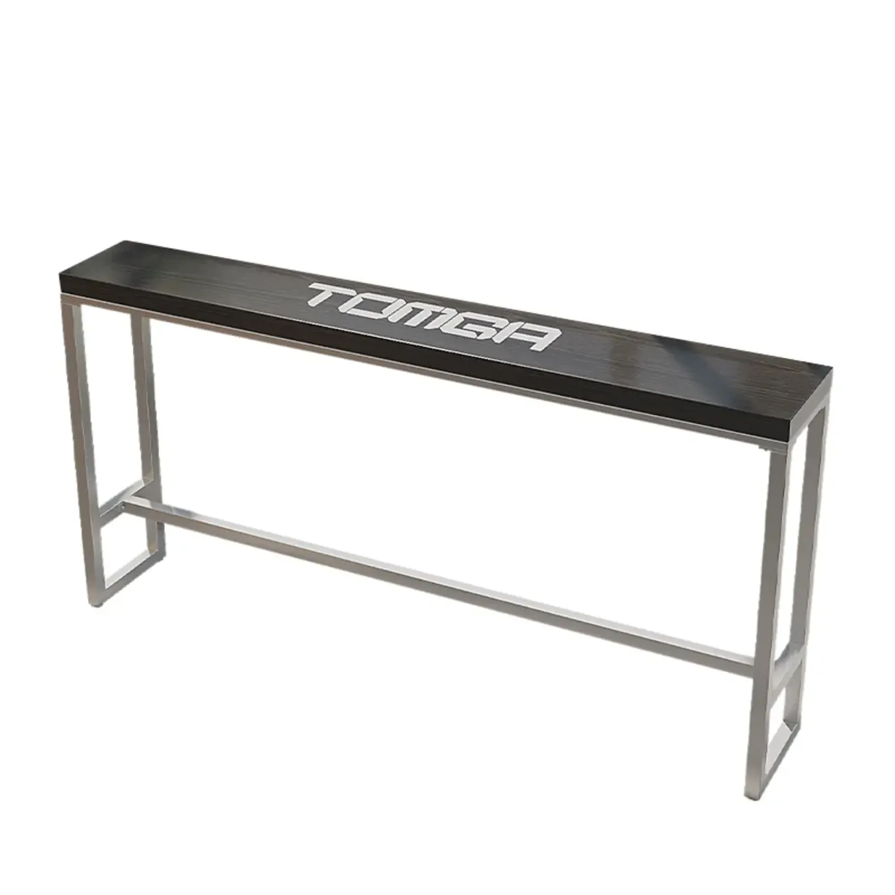 Steampunk Midnight Black Bar Table Set with Backless Stools Image - 13