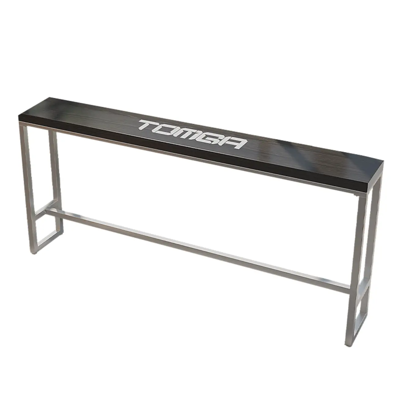 Steampunk Midnight Black Bar Table Set with Backless Stools Image - 14 | homeyfad