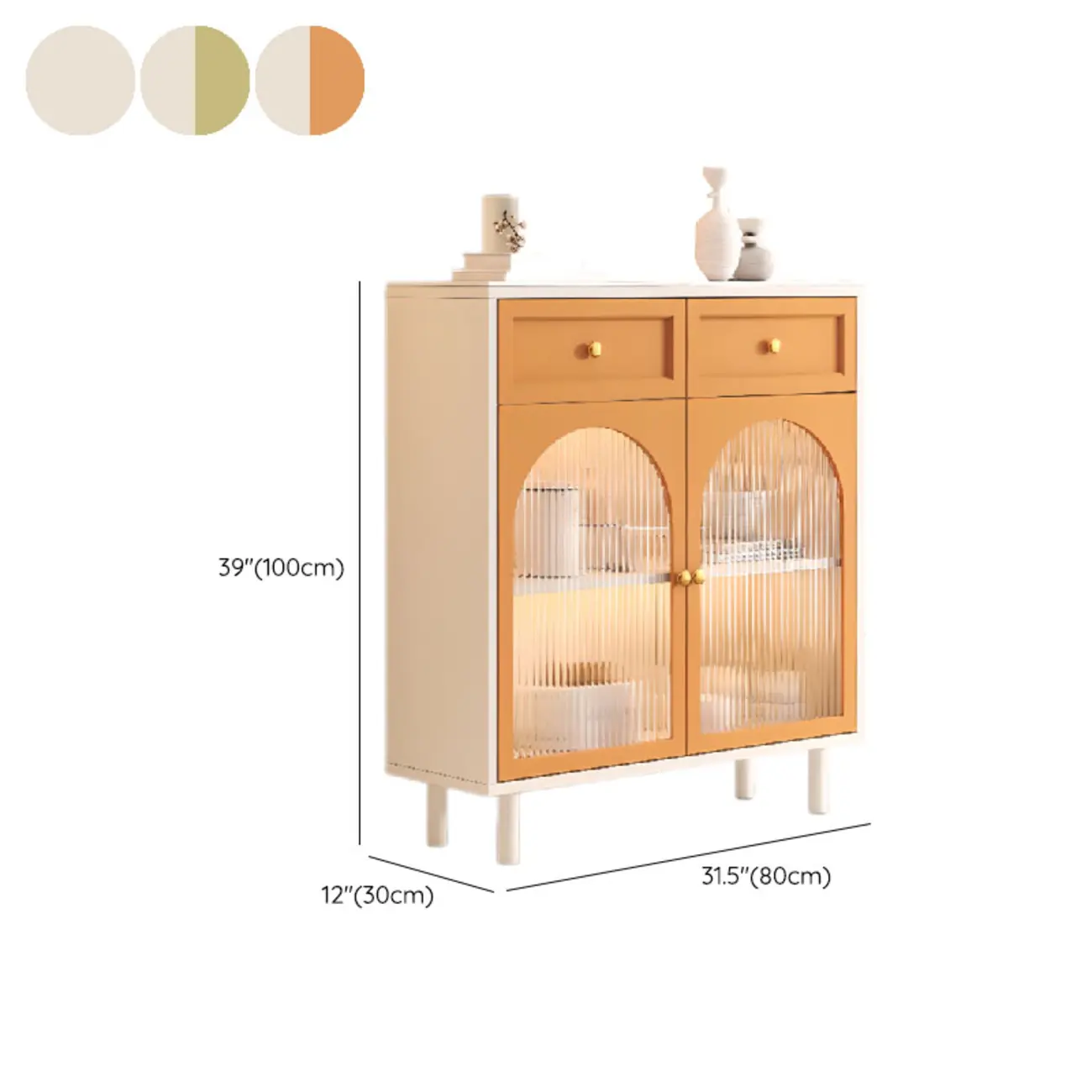 Scandinavian Wooden Kitchen Cabinet with Stone Counter Top Image - 16 | homeyfad