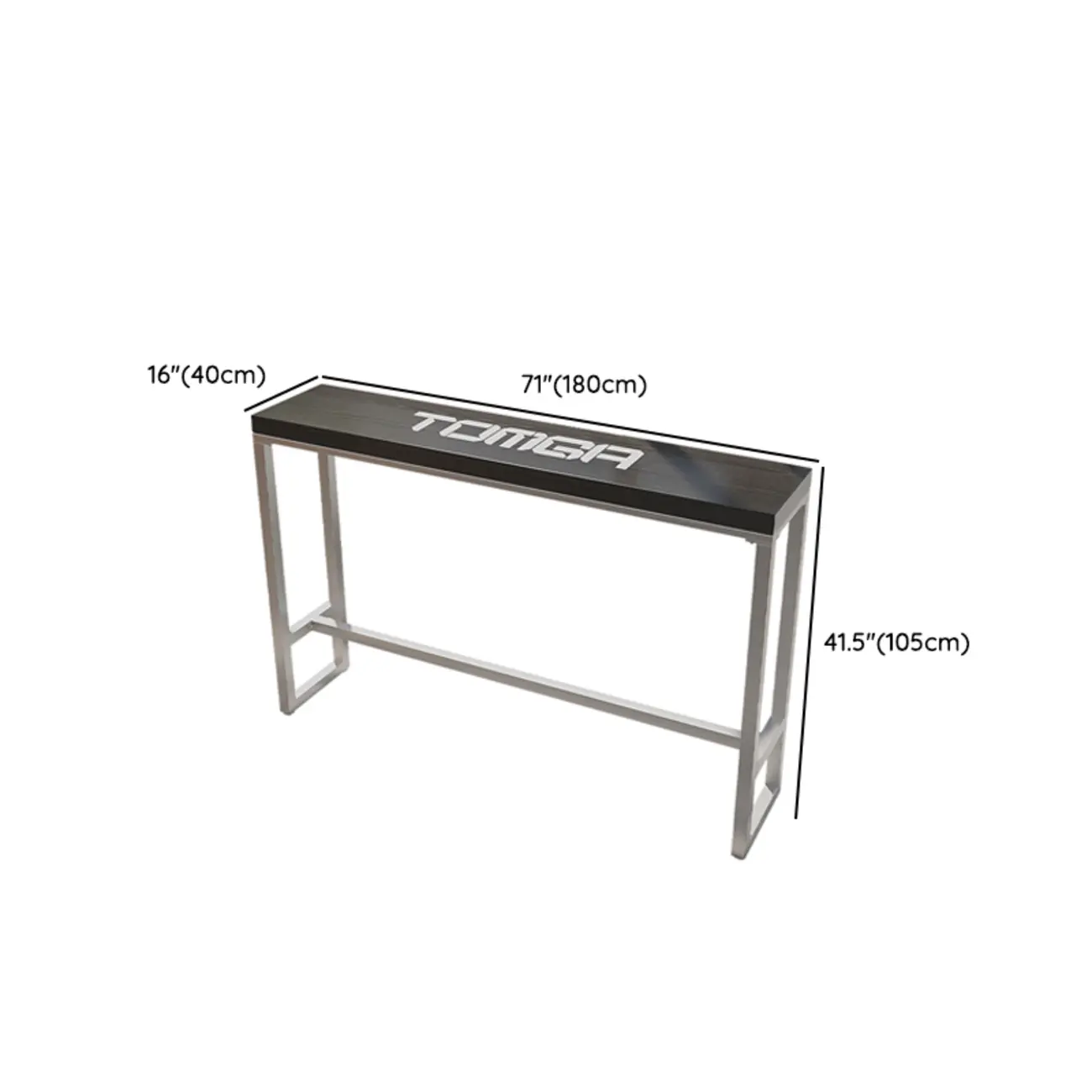 Steampunk Midnight Black Bar Table Set with Backless Stools Image - 26 | homeyfad