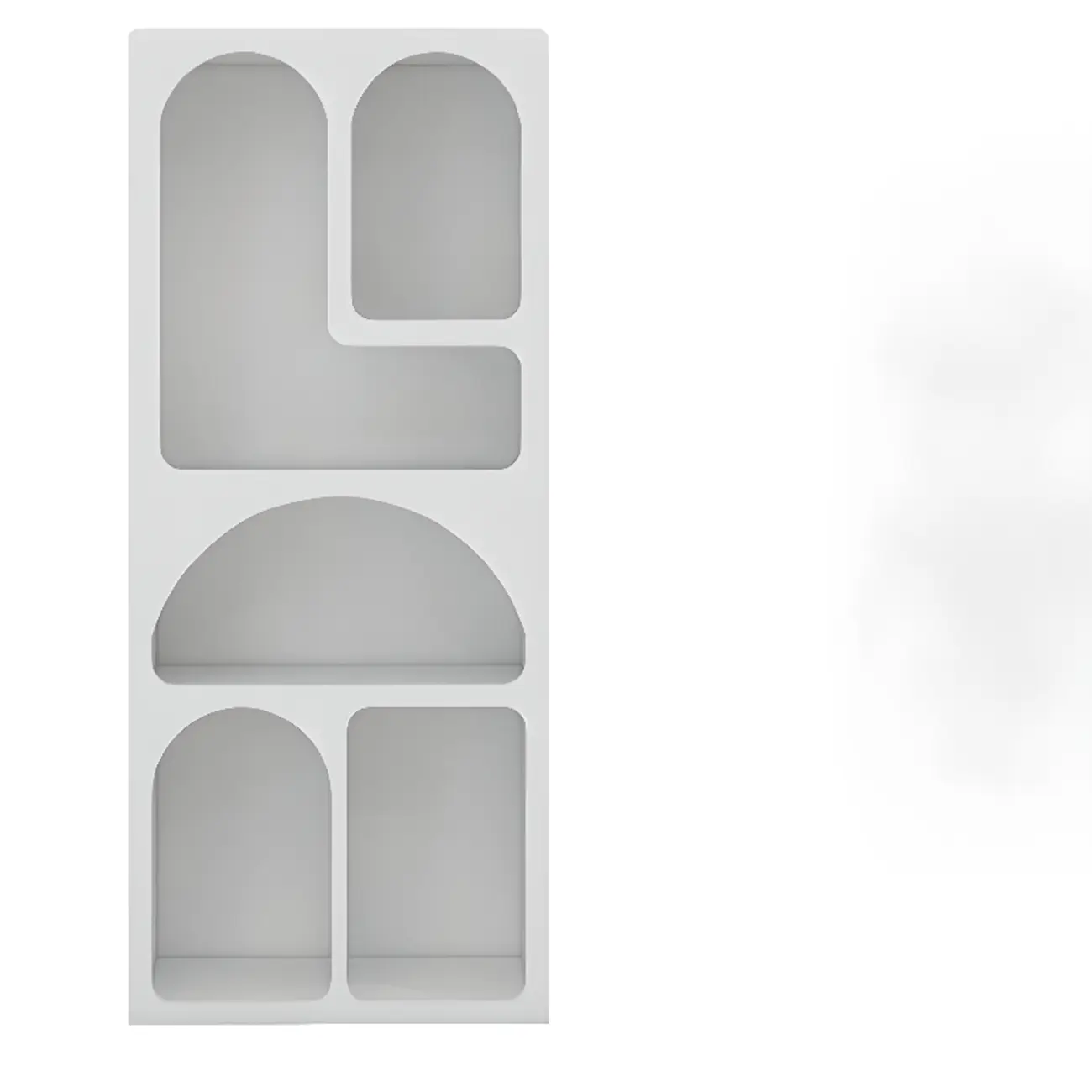 Modish Wooden Cabinets for Living Room with Exterior Shelf | homeyfad