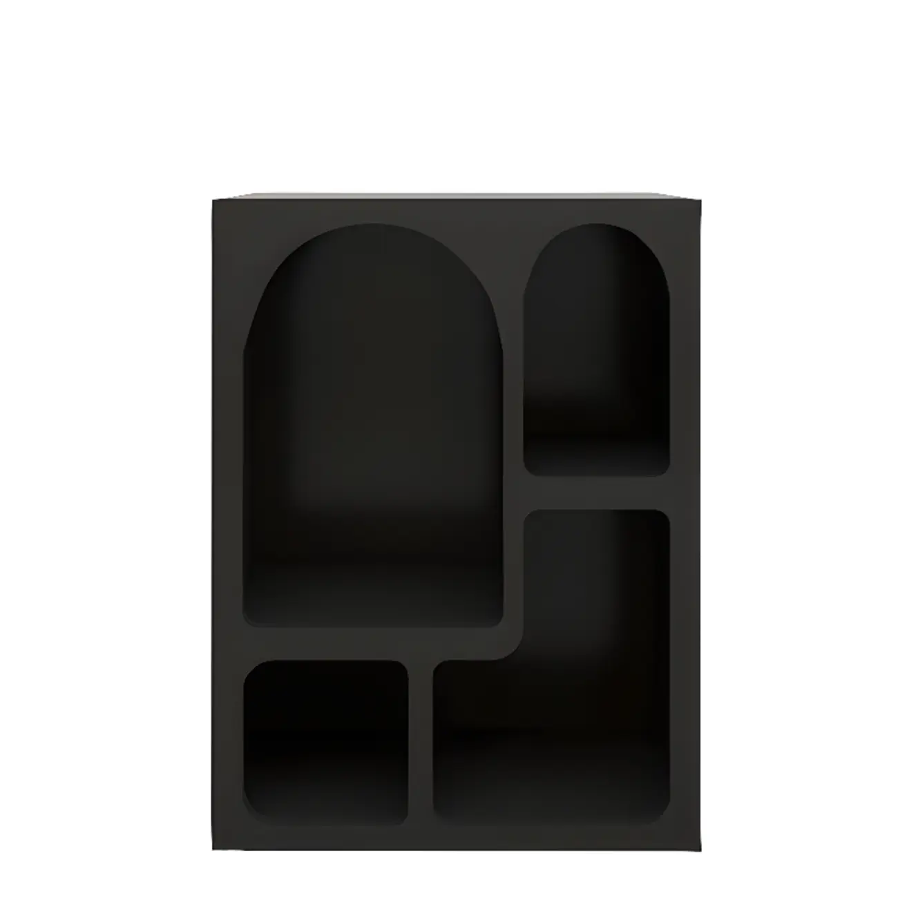 Modish Wooden Cabinets for Living Room with Exterior Shelf | homeyfad