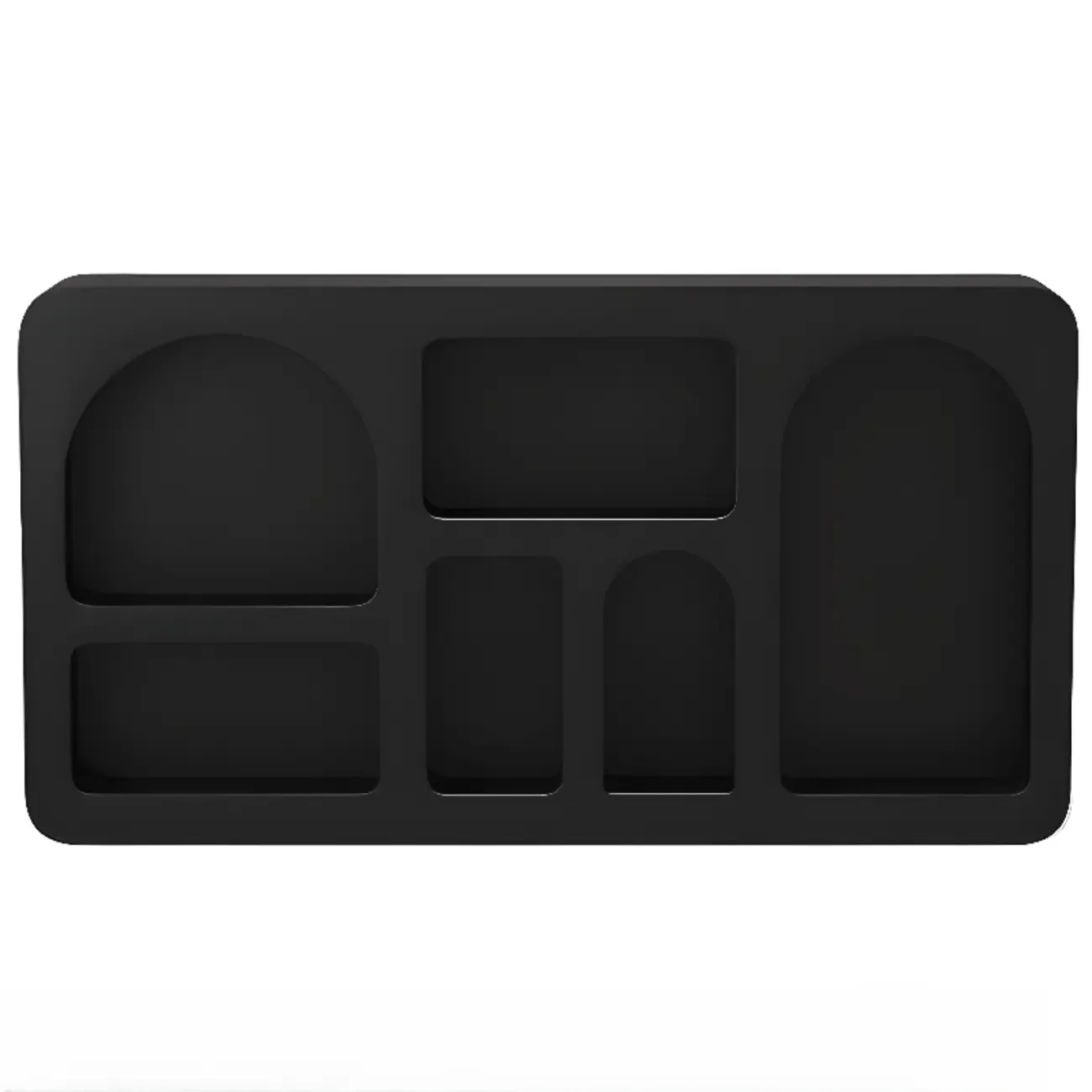 Modish Wooden Cabinets for Living Room with Exterior Shelf