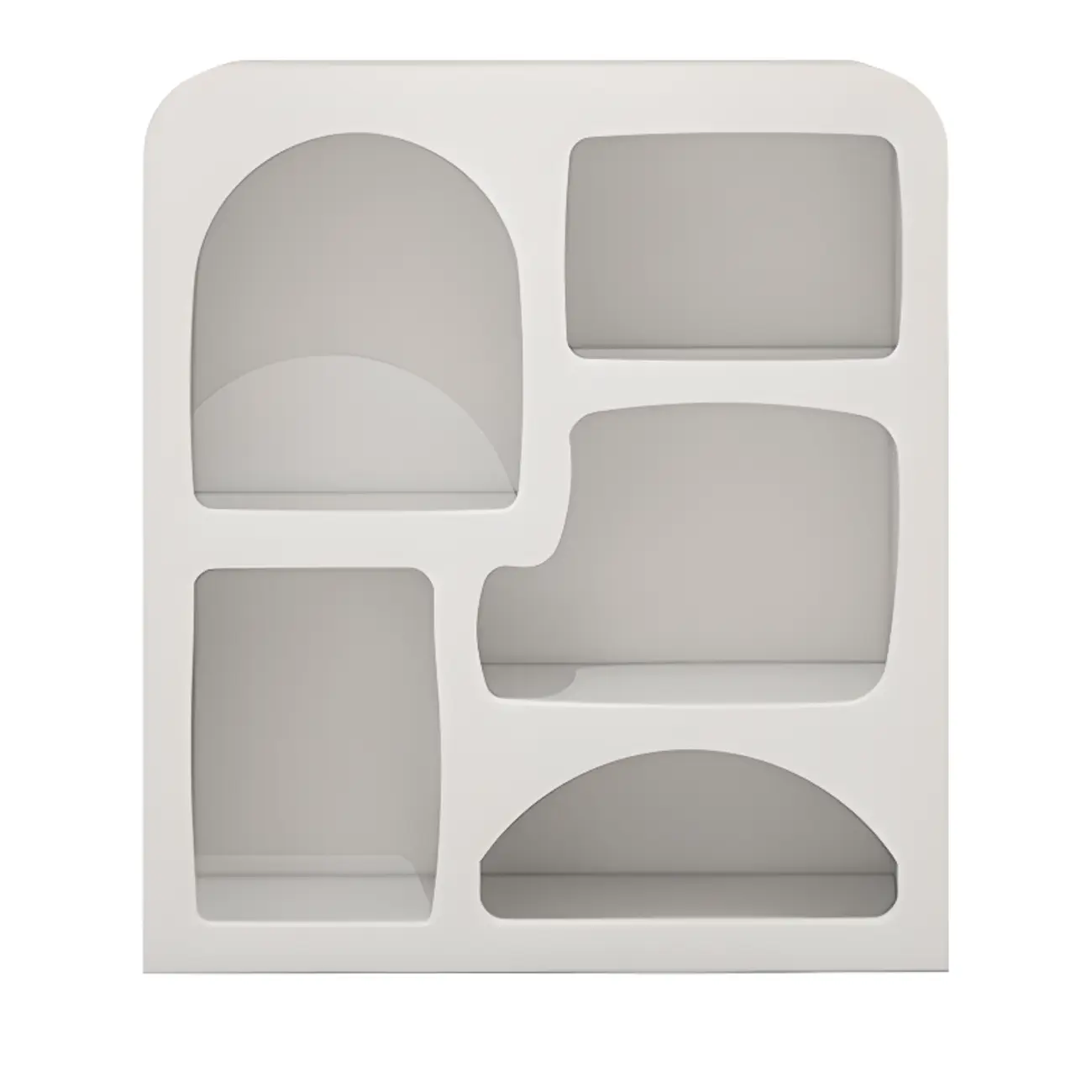 Modish Wooden Cabinets for Living Room with Exterior Shelf | homeyfad