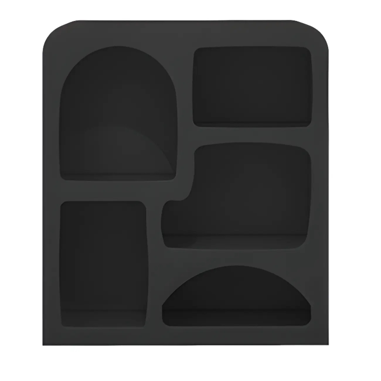 Modish Wooden Cabinets for Living Room with Exterior Shelf | homeyfad