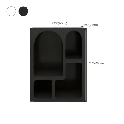 Modish Wooden Cabinets for Living Room with Exterior Shelf  #size