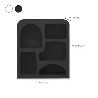 Modish Wooden Cabinets for Living Room with Exterior Shelf  Image - 33