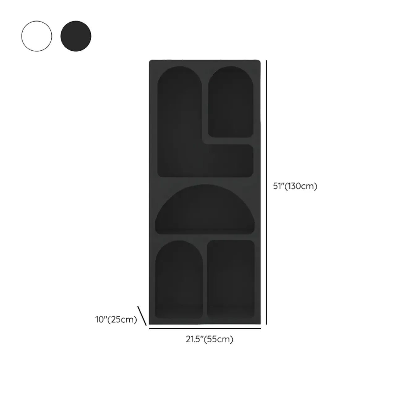 Modish Wooden Cabinets for Living Room with Exterior Shelf  Image - 36