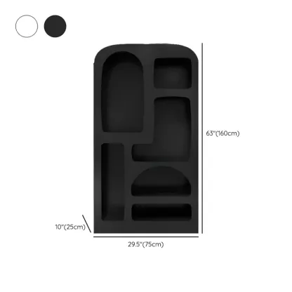 Modish Wooden Cabinets for Living Room with Exterior Shelf  Image - 38