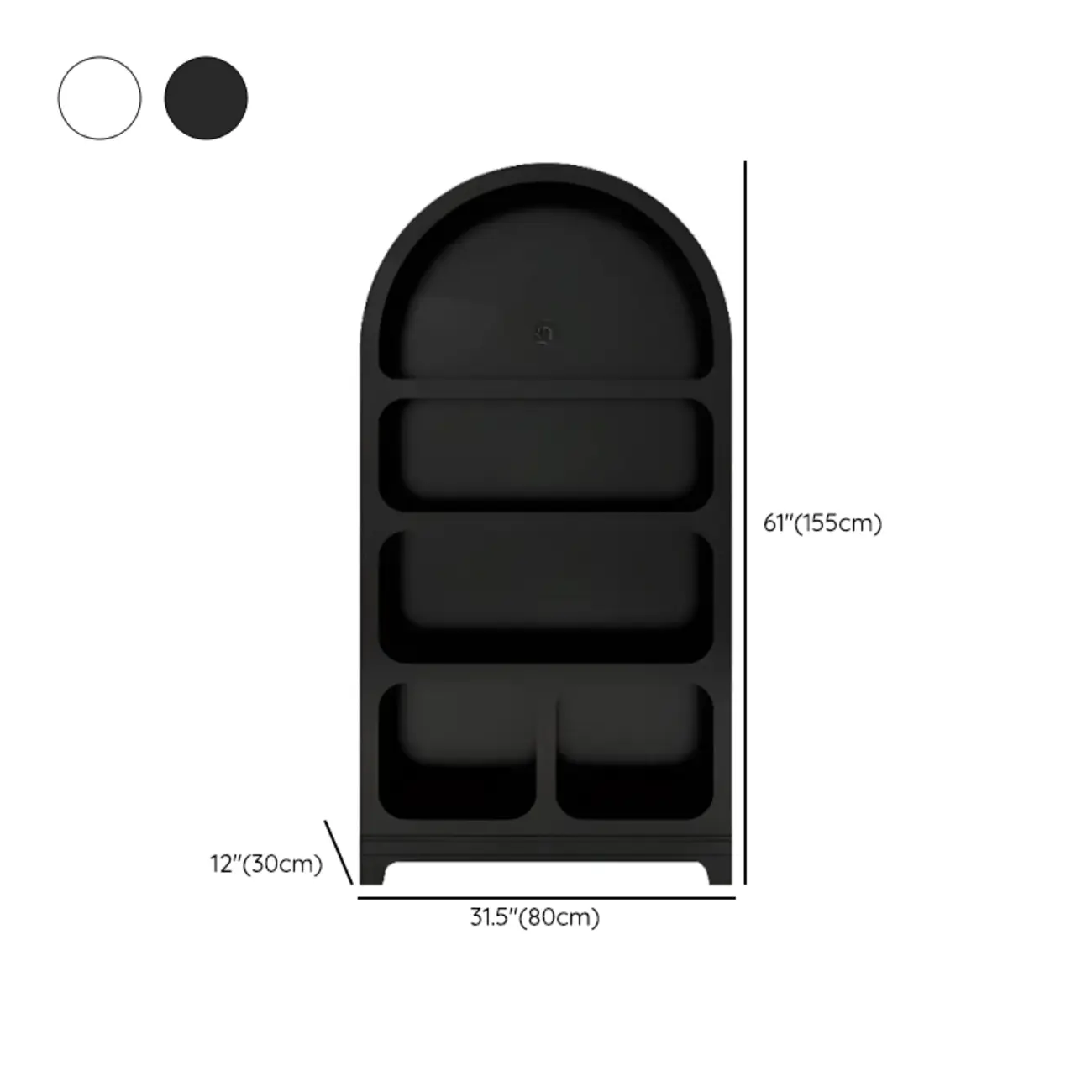 Modish Wooden Cabinets for Living Room with Exterior Shelf  Image - 40 | homeyfad