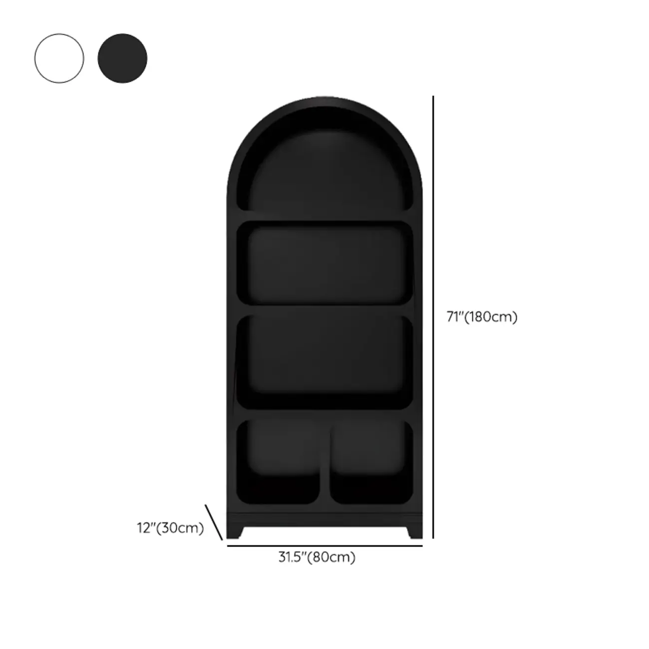 Modish Wooden Cabinets for Living Room with Exterior Shelf  Image - 41 | homeyfad