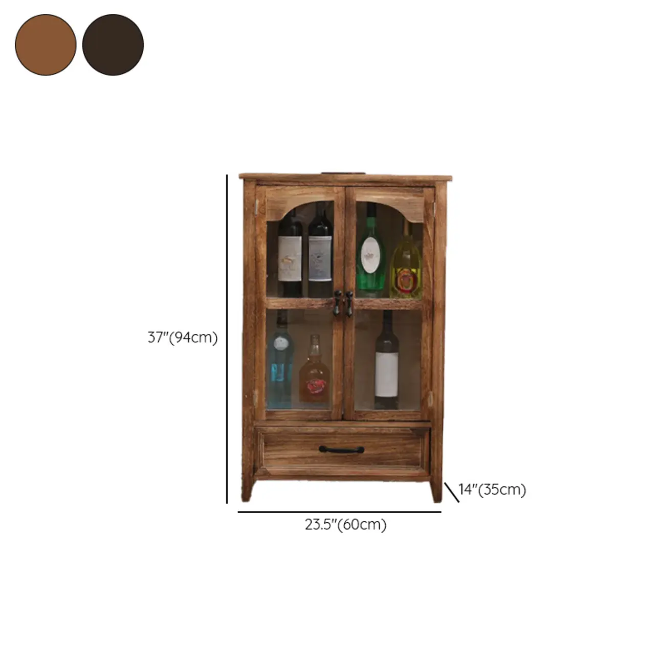 Rustic Wooden Living Room Storage Cabinet with Drawers #size | homeyfad