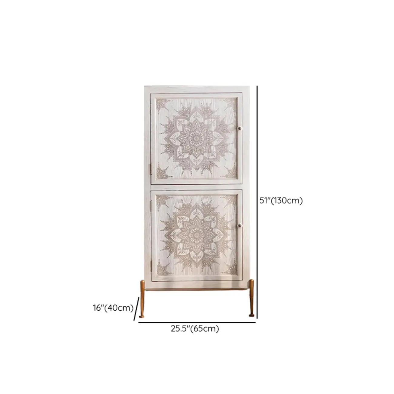 Rustic Wooden Free-standing Storage Cabinet for Living Room Image - 14 | homeyfad