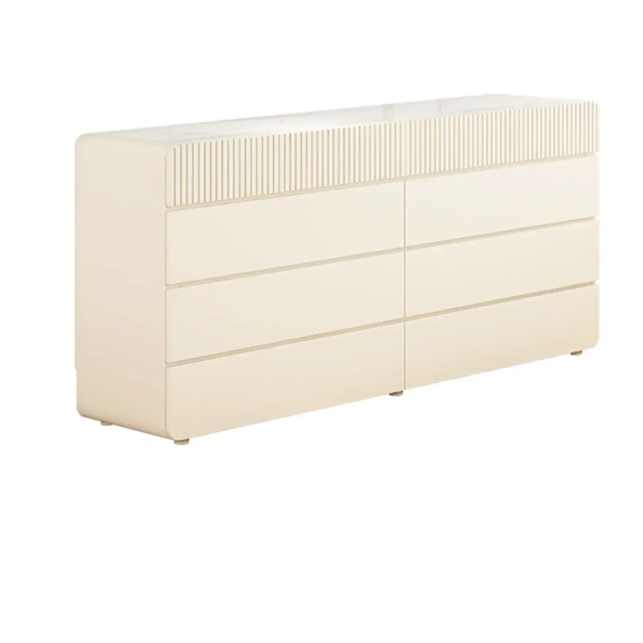  Versatile Modern White Accent Chest with Waterproof Design  Image - 11