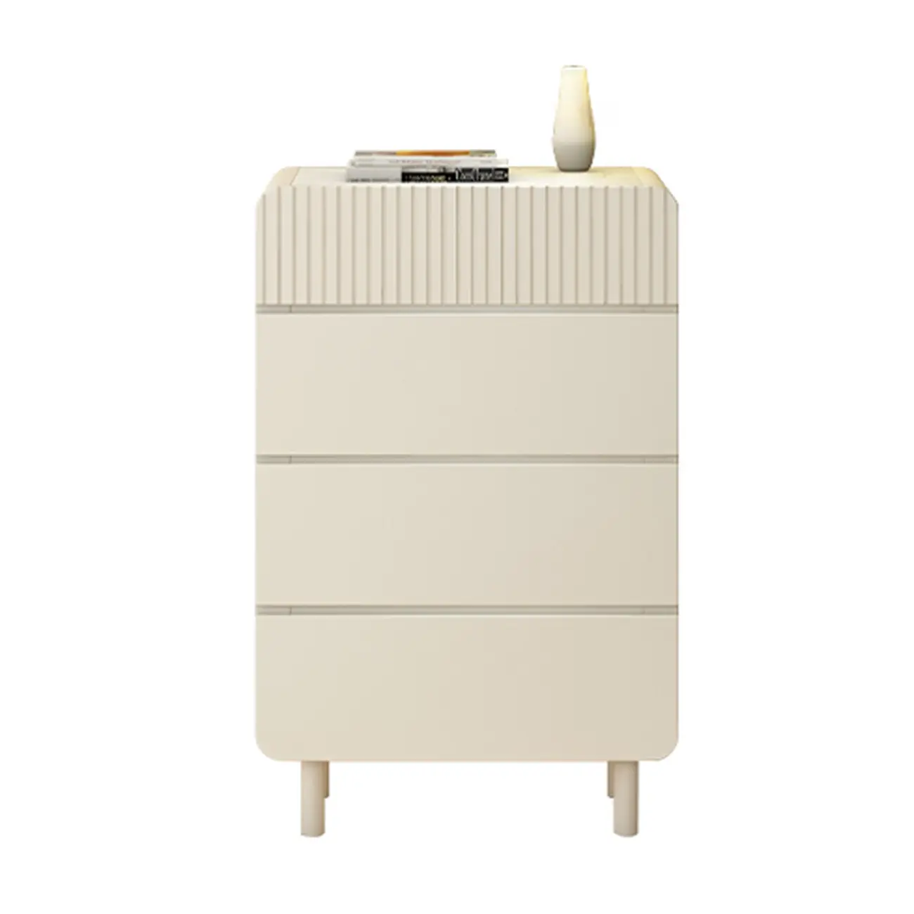  Versatile Modern White Accent Chest with Waterproof Design  Image - 14 | homeyfad