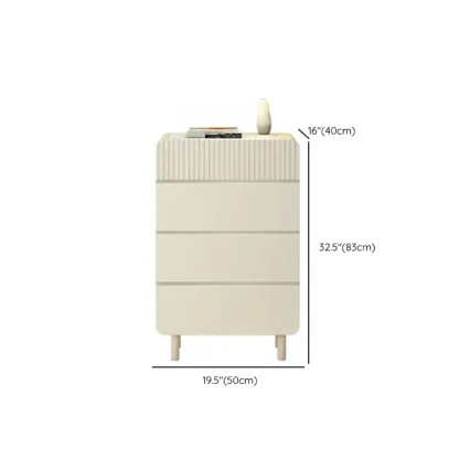  Versatile Modern White Accent Chest with Waterproof Design  #size