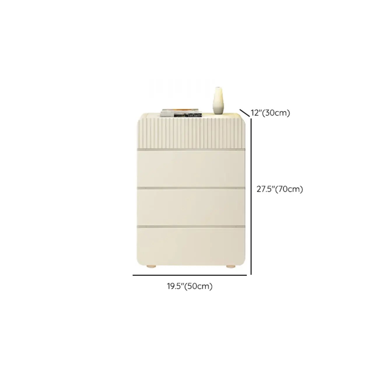  Versatile Modern White Accent Chest with Waterproof Design  Image - 19 | homeyfad