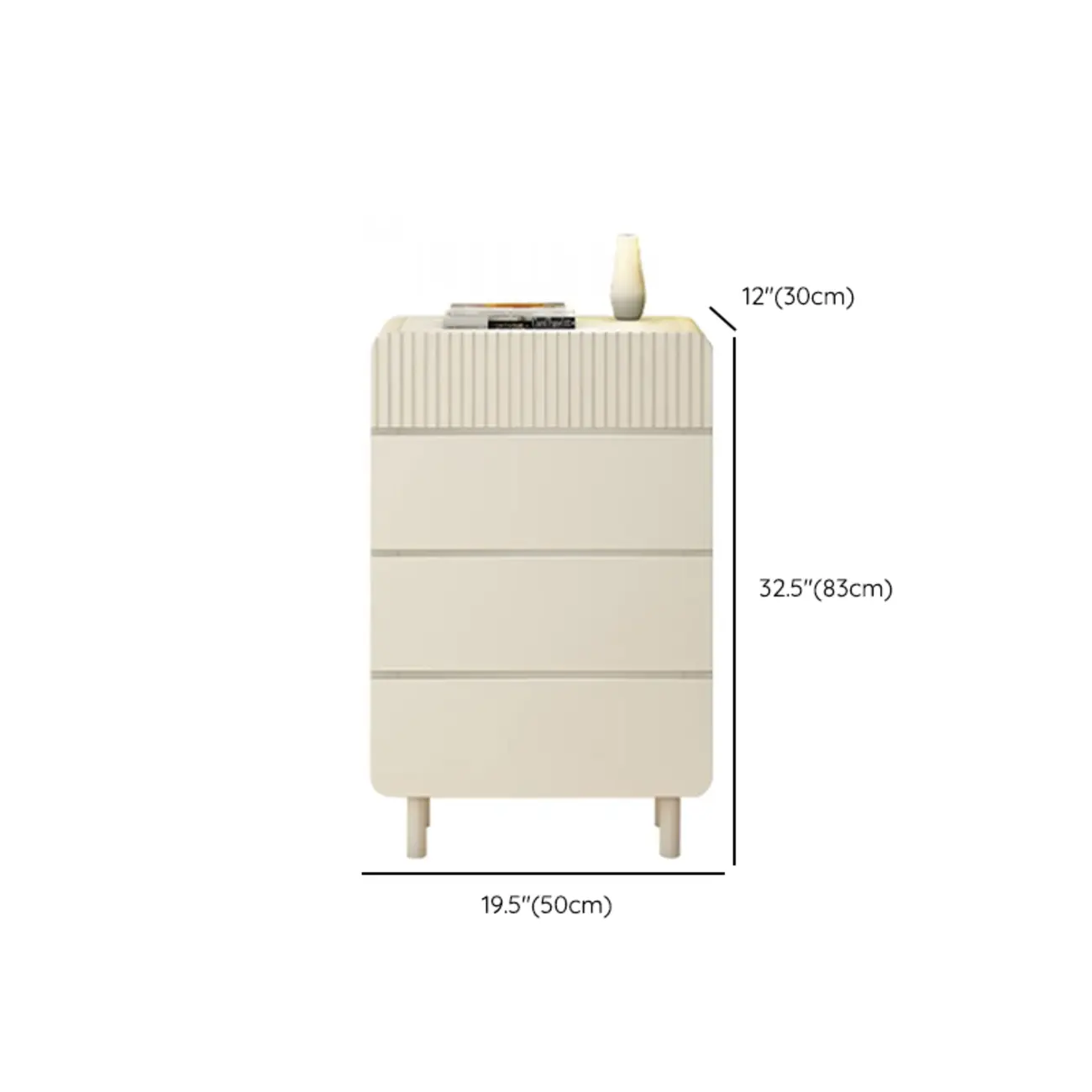  Versatile Modern White Accent Chest with Waterproof Design  Image - 27 | homeyfad