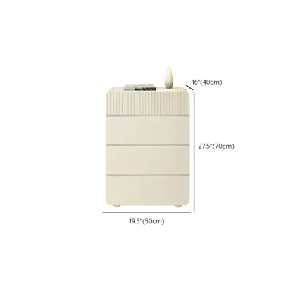  Versatile Modern White Accent Chest with Waterproof Design  Image - 30