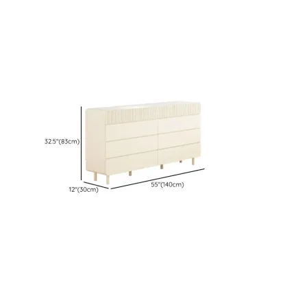  Versatile Modern White Accent Chest with Waterproof Design  Image - 32