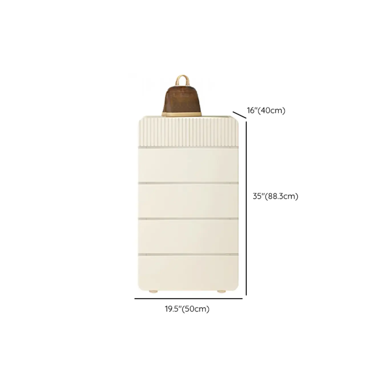  Versatile Modern White Accent Chest with Waterproof Design  Image - 36 | homeyfad