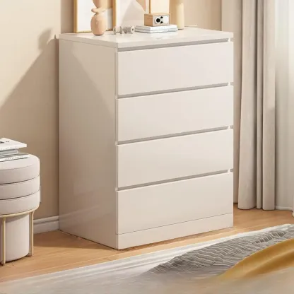 Rustic Solid Wood 	Accent Cabinet with Drawers for Bedroom  Image - 9