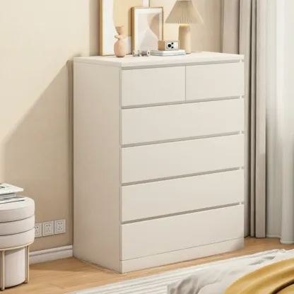 Rustic Solid Wood 	Accent Cabinet with Drawers for Bedroom  Image - 24