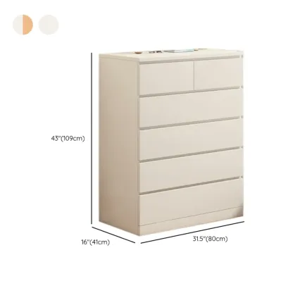 Rustic Solid Wood 	Accent Cabinet with Drawers for Bedroom  Image - 54