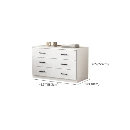 Minimalist White Storage Cabinet with Soft Close & Drawers  Image - 26